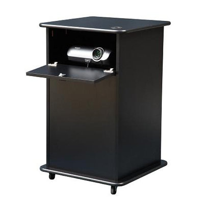 Sound Craft Educator Projector Cart in Black