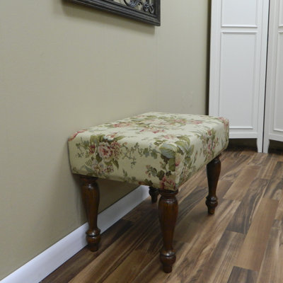 Carolina Cottage Sweetheart Upholstered Entryway Bench