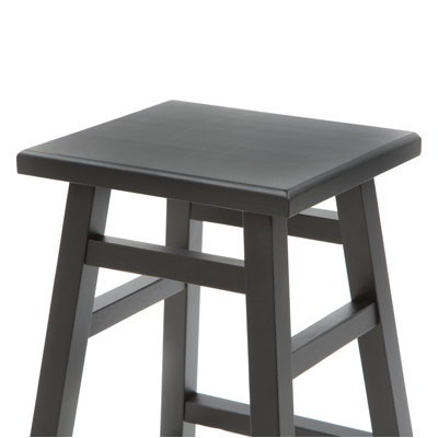 Carolina Cottage O'Malley Pub Counter Stool in Antique Black