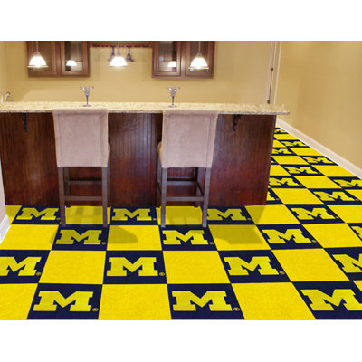 FANMATS NCAA Team Carpet Tiles