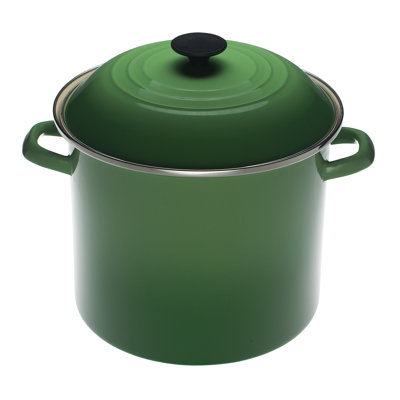 Le Creuset Enamel On Steel Stock Pot with Lid