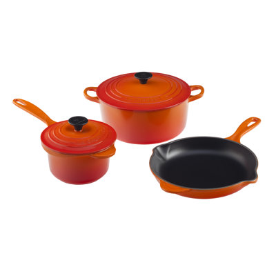 Le Creuset Essential Enameled Cast Iron 5-Piece Cookware Set