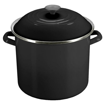 Le Creuset Enamel On Steel Stock Pot with Lid