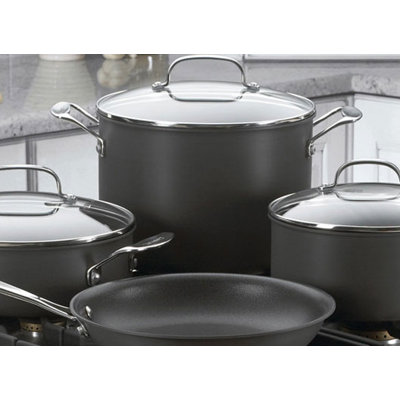 Cuisinart Chef's Classic Hard Anodized 10-Piece Cookware Set