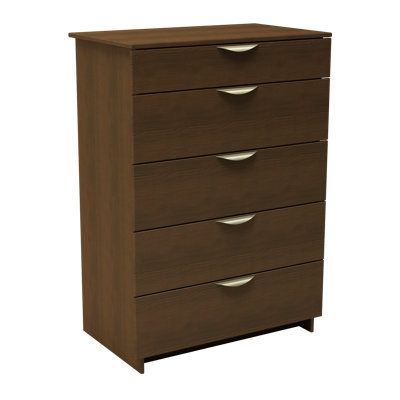 Nexera Nocce Truffle 5 Drawer Chest