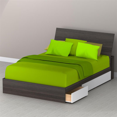 Nexera Allure Storage Headboard