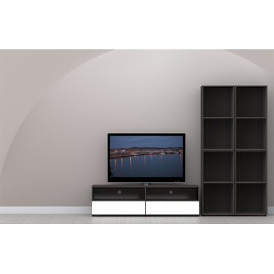Nexera Allure 36" Storage Cabinet in Ebony