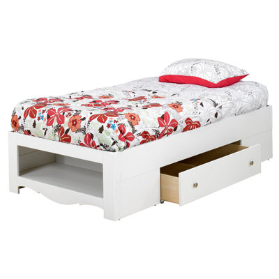 Nexera Dixie Bed in White Lacquer
