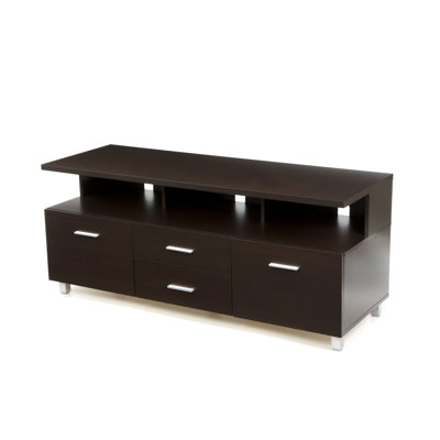 Nexera Element Entertainment Center with Wide Satellite Unit in Espresso
