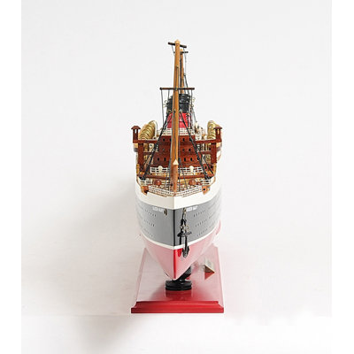 Old Modern Handicrafts Large Queen Mary Ship