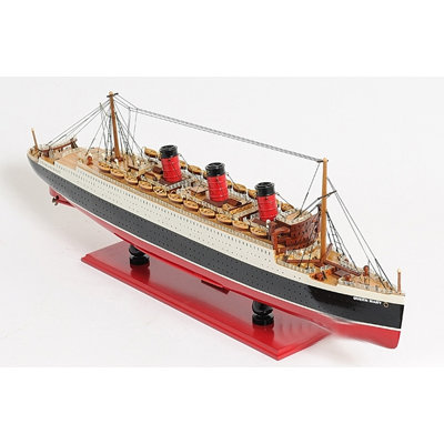 Old Modern Handicrafts Large Queen Mary Ship
