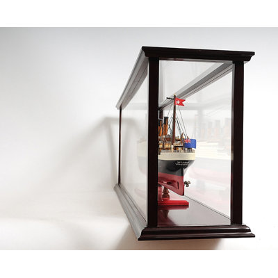 Old Modern Handicrafts Display Case For Cruise Liner Mid