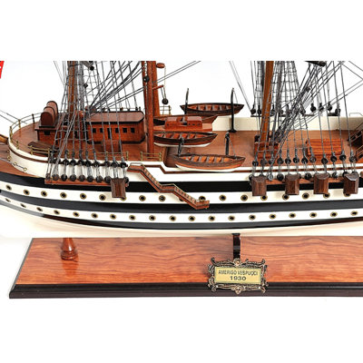 Old Modern Handicrafts Amerigo Vespucci Painted