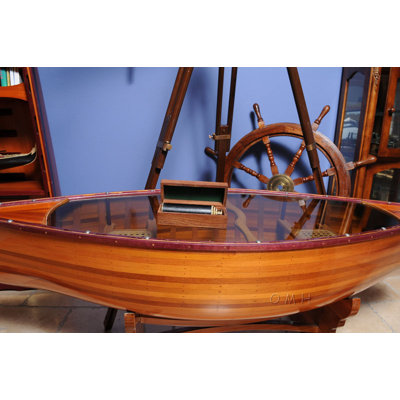 Old Modern Handicrafts Handheld Telescope in Wood Box