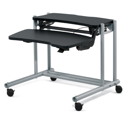 Anthro 60" Fit System Adjusta Sit / Stand Ergonomic Computer Workstation