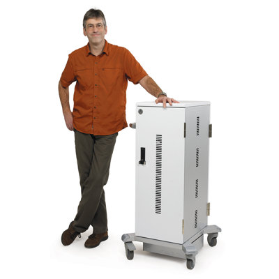 Anthro Tablet Charging Cart, 40 Unit