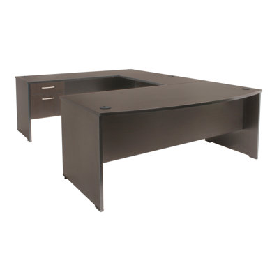 Regency Double Pedestal "U" Executive Desk