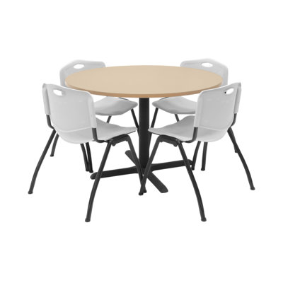 Regency Hospitality Four Chairs with Round Table