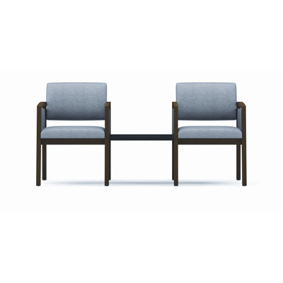 Lesro Lenox Two Chairs with Connecting Center Table