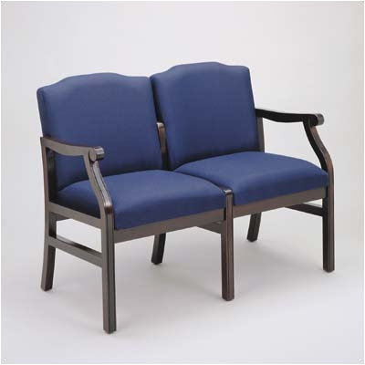 Lesro Madison Two Seats with Wood Legs
