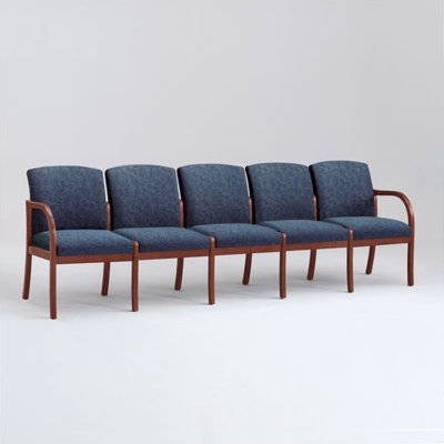 Lesro Weston Five Seats with Center Arms