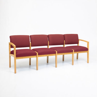 Lesro Lenox Four Seats with Wood Leg