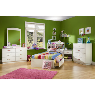 South Shore Logik Twin Mates Captain Bedroom Collection