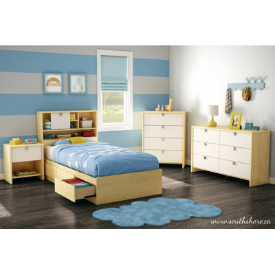 South Shore Cookie Twin Storage Bedroom Collection