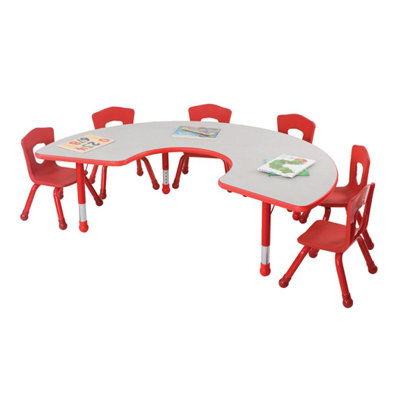 Brite Kids Quick Ship: Classroom Horseshoe Table