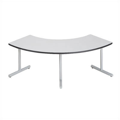 ABCO Smart Tables: 30" x 48" High-Pressure Laminate Arc Conference Table