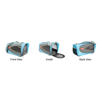 Teafco Argo Petascope Pet Carrier in Blue