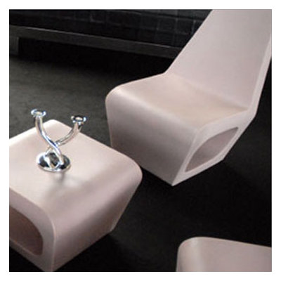Quinze & Milan Jellyfish Rocking Side Chair and Ottoman