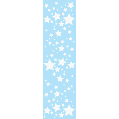 WallCandy Arts French Bull Starlight Wallpaper in Night Sky