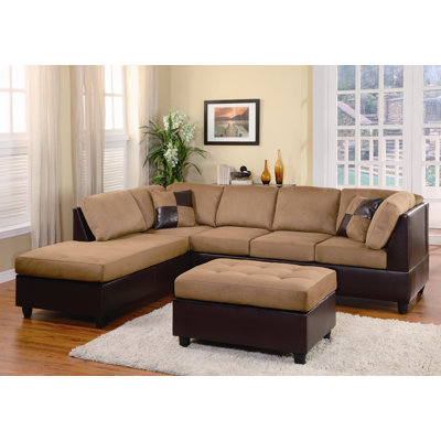 Woodbridge Home Designs Comfort Living Modular Sectional