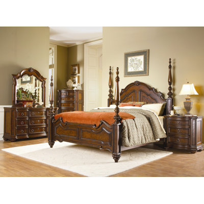 Woodbridge Home Designs Prenzo Four Poster Bed