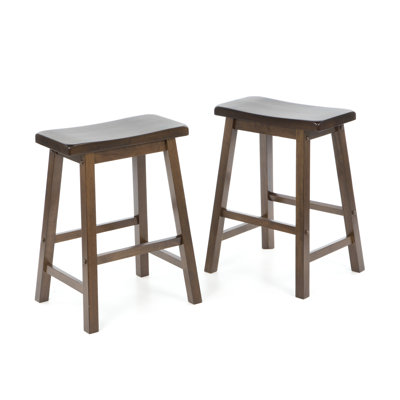 Woodbridge Home Designs 5302 Series Stool in Walnut