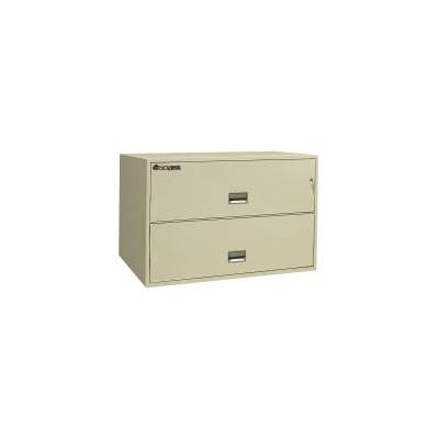 Sentry Safe 1 Hr Fireproof Key Lock 2 Drawer Letter File Safe