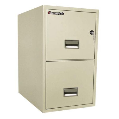 Sentry Safe 2 Drawer Vertical Letter Water Resistant File