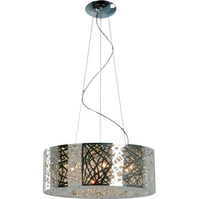 ET2 Inca 7 Light Drum Pendant
