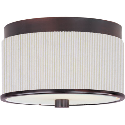 ET2 Elements Tempered Glass Flush Mount