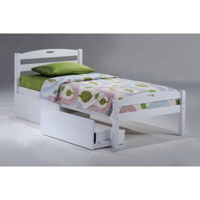 Night & Day Furniture Zest Sesame Bed in White
