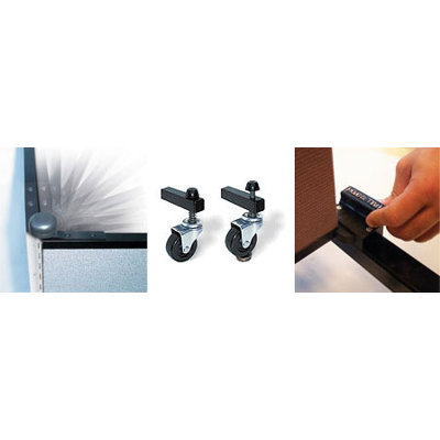 ScreenFlex Commercial Edition Nine Panel Portable Room Divider