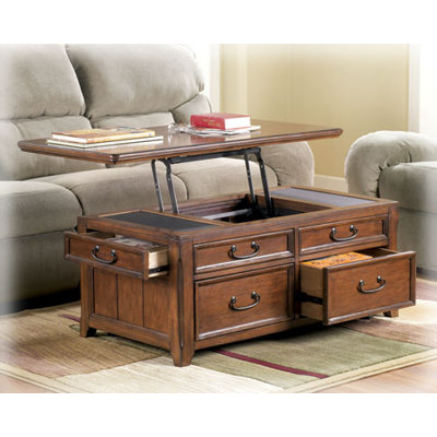Signature Design by Ashley Woolwich Woodboro Coffee Table Set