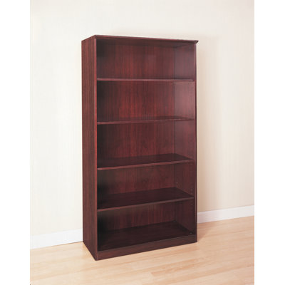 Mayline Group 68" H Five Shelf Bookcase