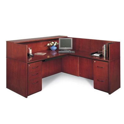 Mayline Group Corsica Reception Desk (Right Configuration)