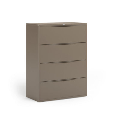 Mayline Group Four-Drawer Steel Lateral File