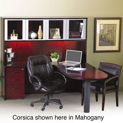 Mayline Group Napoli Two-Drawer Lateral File, 36W x 19D x 29-1/2H, MY
