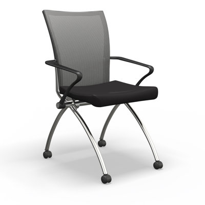 Mayline Group Reflections High Back Upholstered Chair (Set of 2)