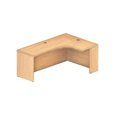 Mayline Group Aberdeen Right Extended Corner Table