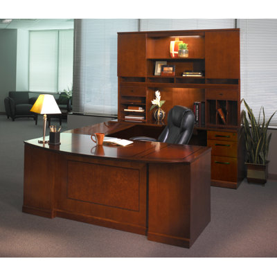 Mayline Group Sorrento U-Shape Desk Suite